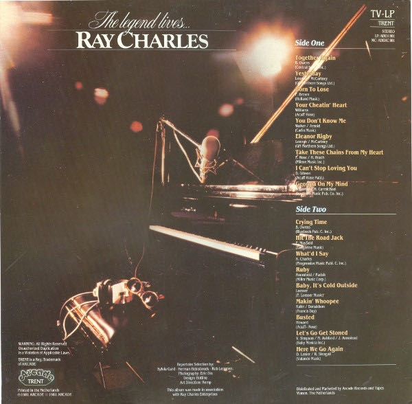 The Legend Lives - Ray Charles (12”) music collectible - Main Image 2