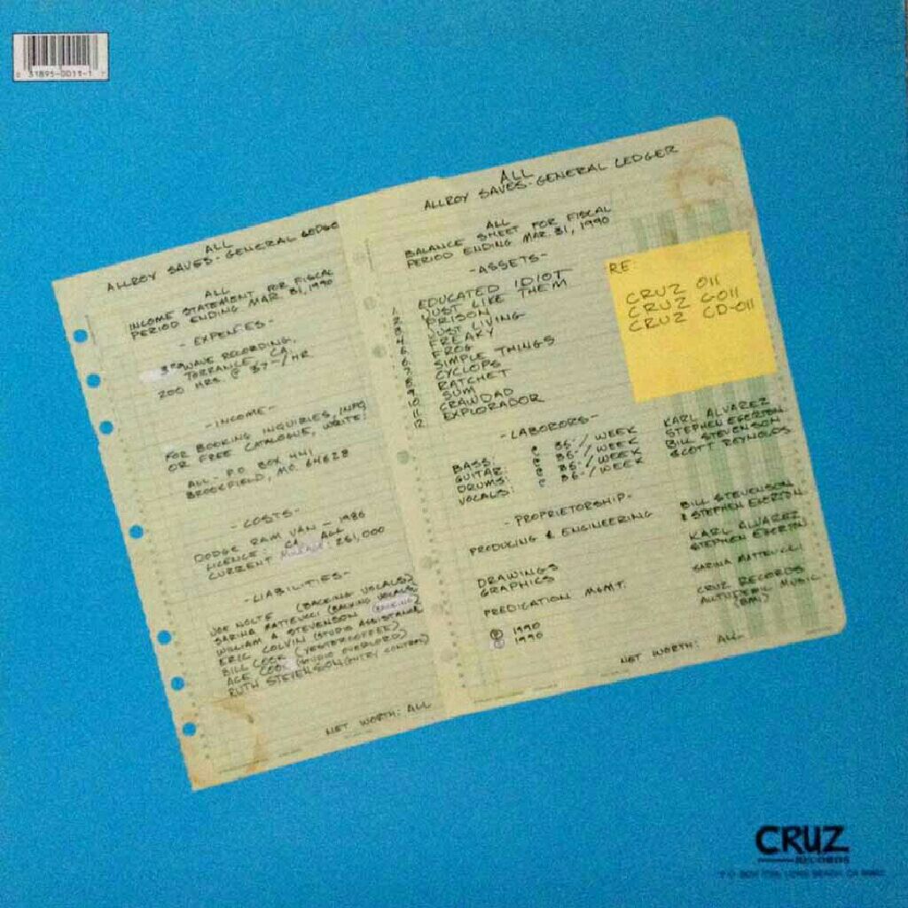 Allroy saves - All (CD) music collectible [Barcode 031895001124] - Main Image 2