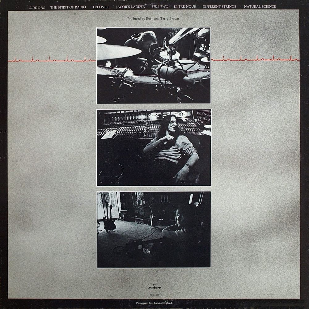 Permanent Waves - Rush (CD - 35:35) music collectible [Barcode 066825102121] - Main Image 4