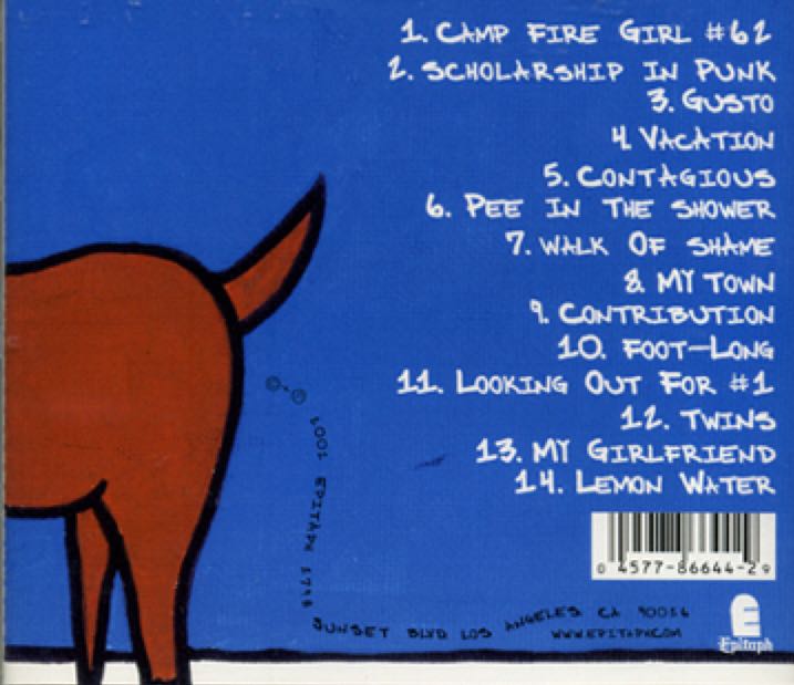 Gusto - Guttermouth (CD) music collectible [Barcode 8714092664423] - Main Image 2