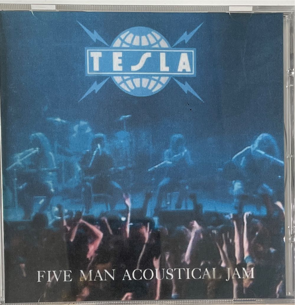 Five Man Acoustical Jam - Tesla (CD - 68) music collectible [Barcode 075992431125] - Main Image 3