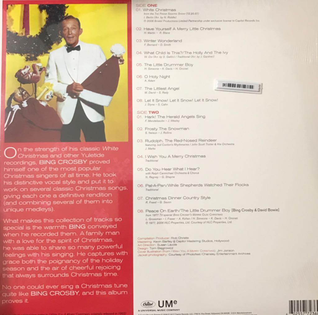 Bing Crosby Christmas Anthology - Bing Crosby (CD) music collectible - Main Image 2
