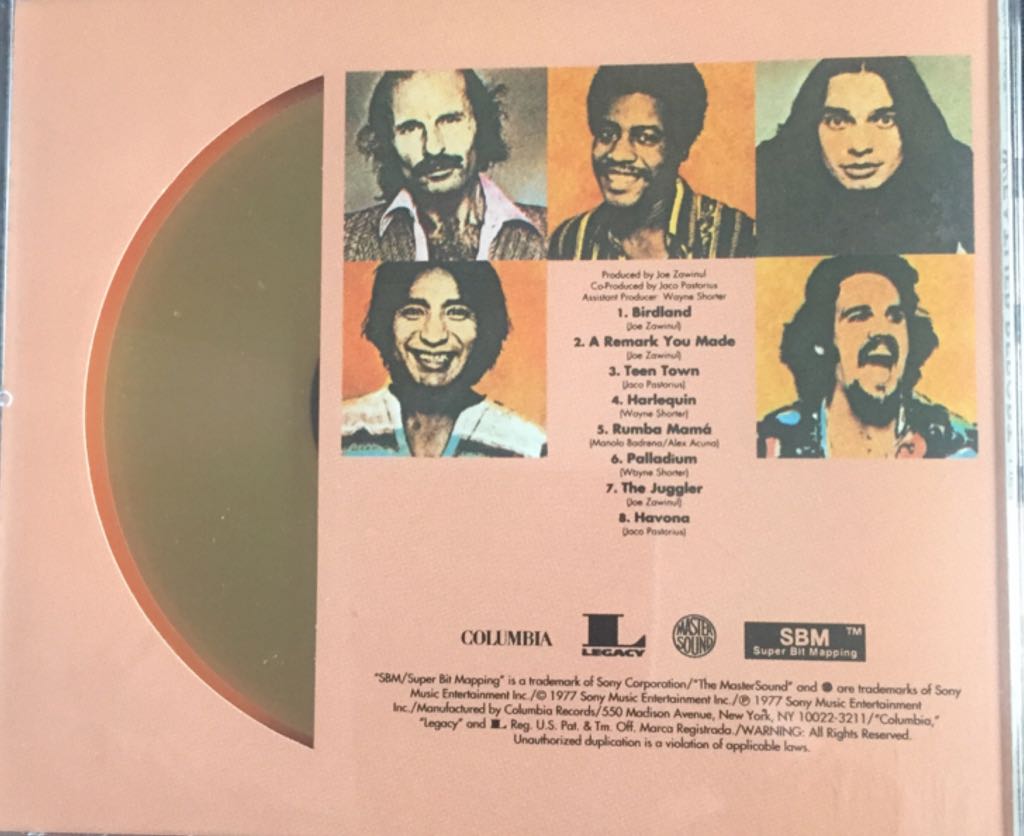 Heavy Weather - Weather Report (CD) music collectible - Main Image 2