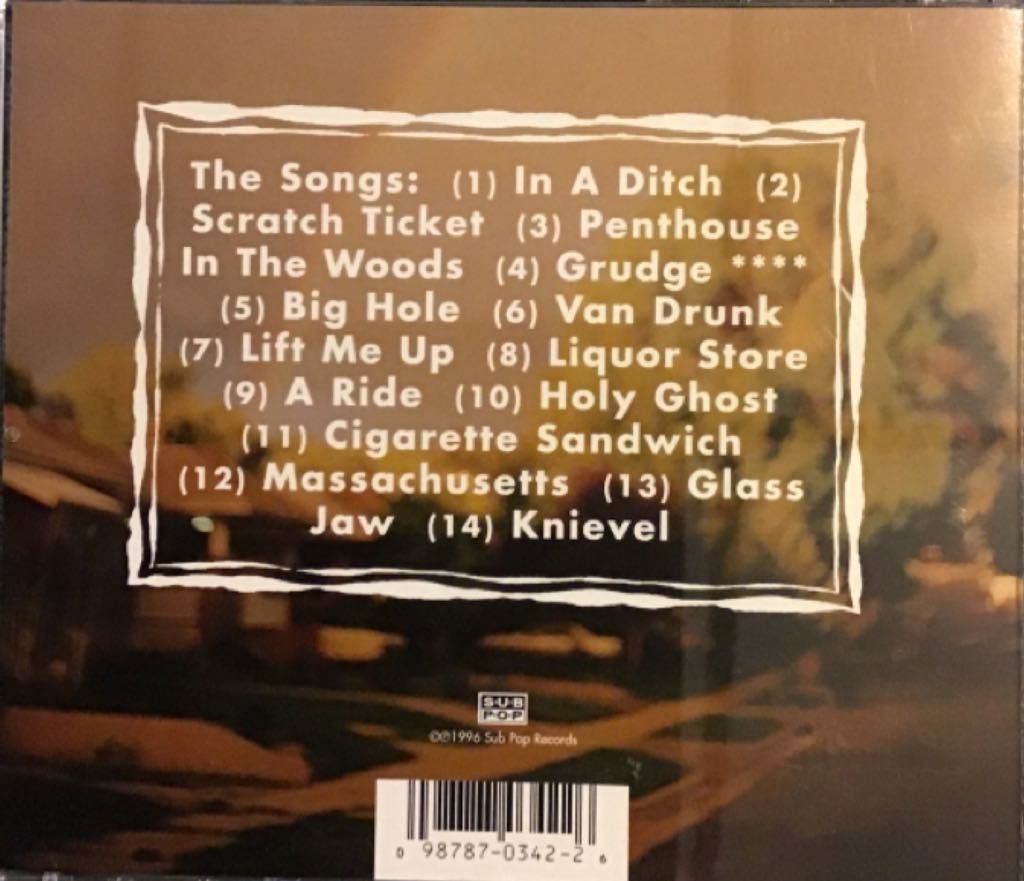 Massachusetts - Scud Mountain Boys (CD) music collectible [Barcode 098787034226] - Main Image 2