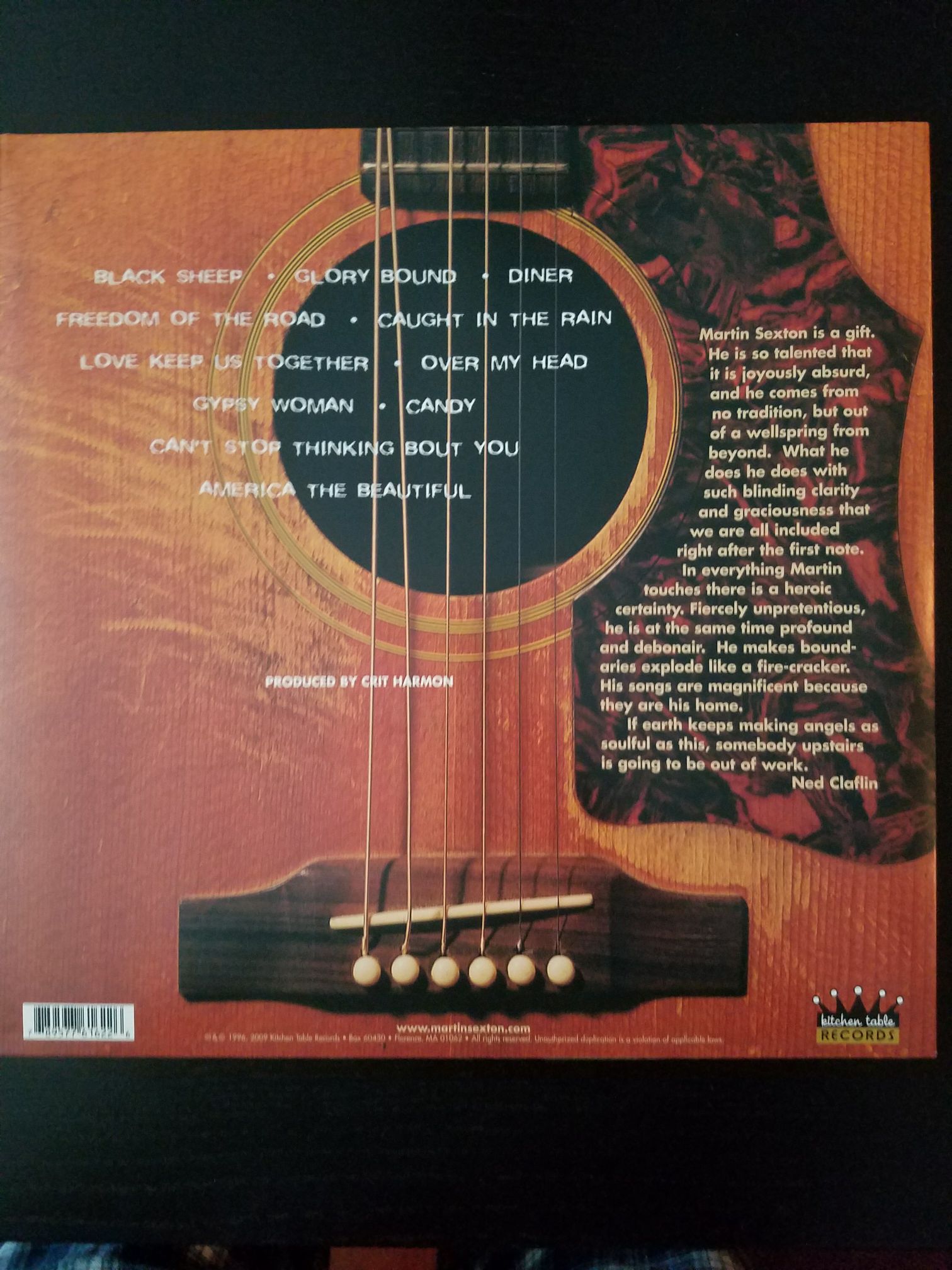 Black Sheep - Sexton, Martin (12”) music collectible [Barcode 789577616226] - Main Image 2