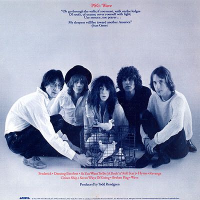 Wave - Patti Smith (CD - 44) music collectible [Barcode 078221882927] - Main Image 2