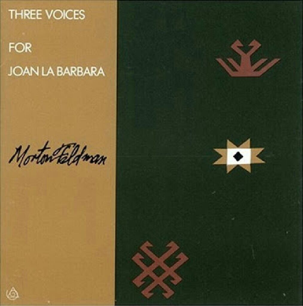 Three Voices for Joan La Barbara - Morton Feldman (CD) music collectible [Barcode 022551001824] - Main Image 1