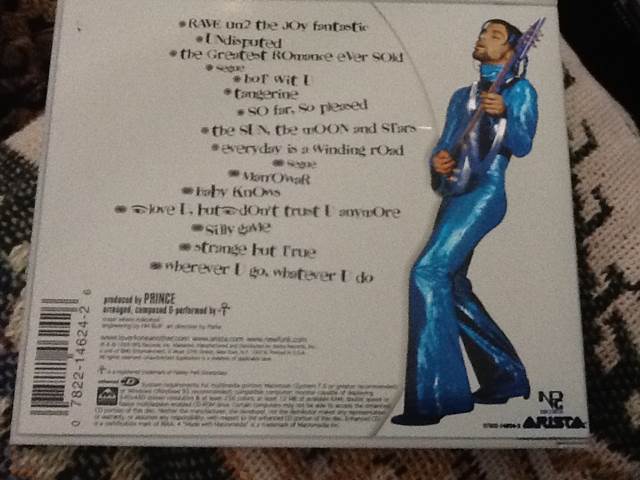 Rave Un2 The Joy Fantastic - Prince (CD - 70) music collectible [Barcode 078221462426] - Main Image 2