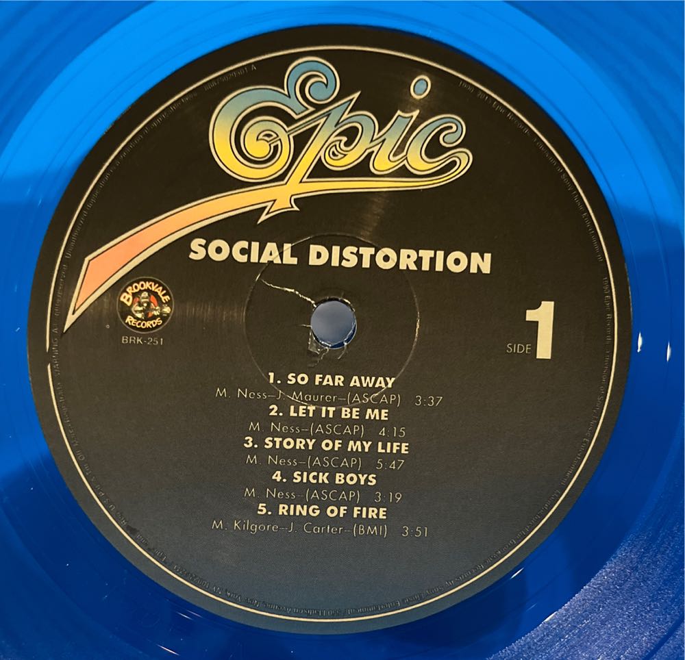 Social Distortion - Social Distortion (12”) music collectible - Main Image 3