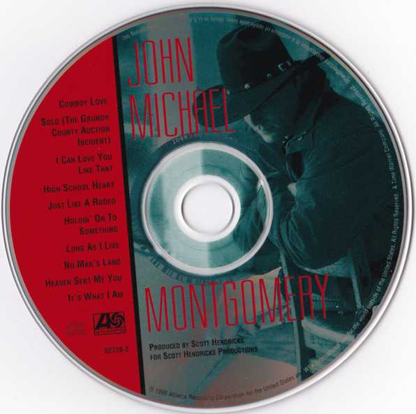John Michael Montgomery - Montgomery, John Michael (CD - 33) music collectible [Barcode 075678272820] - Main Image 3