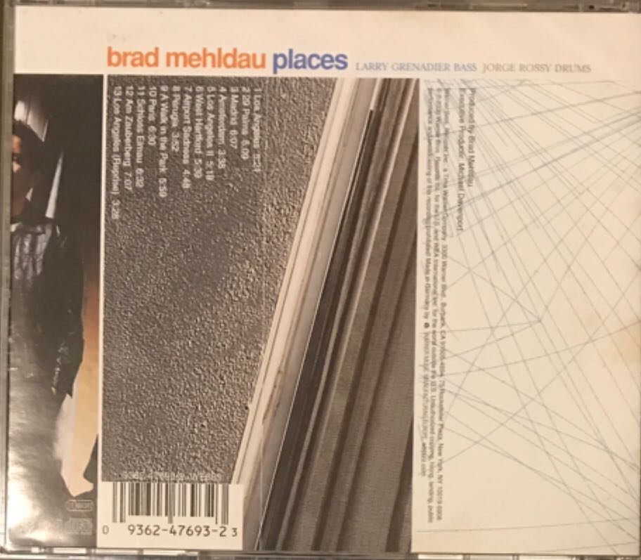 Places - Brad Mehldau (CD) music collectible - Main Image 2