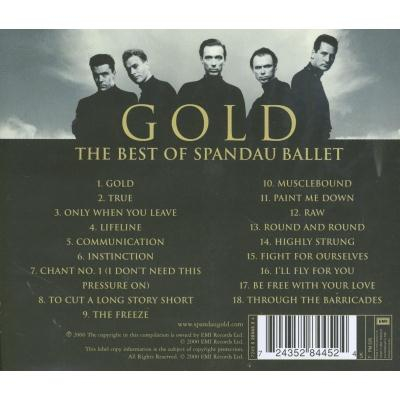 Gold: The Best of Spandau Ballet - Spandau Ballet music collectible [Barcode 082297000086] - Main Image 2