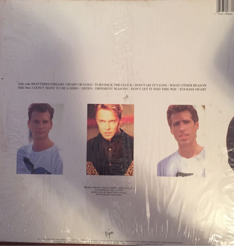 Turn Back The Clock - Johnny Hates Jazz (12”) music collectible - Main Image 2