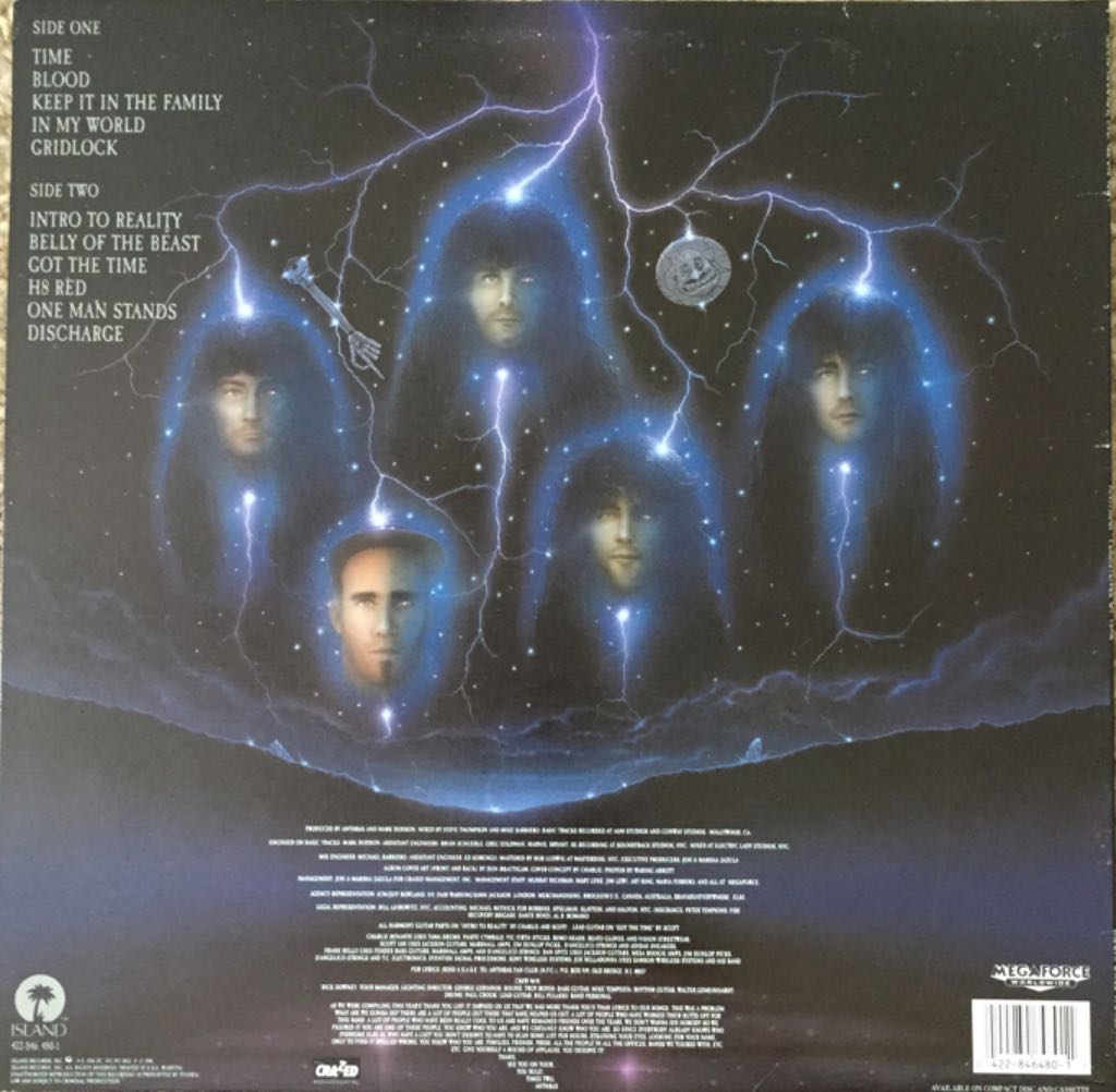 Persistence Of Time - Anthrax (12” - 59) music collectible [Barcode 042284648011] - Main Image 2