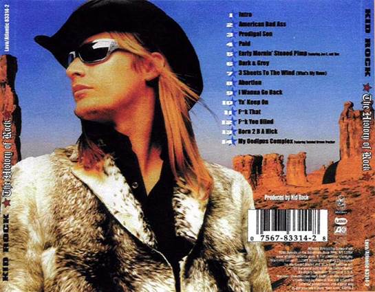 History Of Rock, The - Kid Rock (CD - 65) music collectible [Barcode 075678331428] - Main Image 2