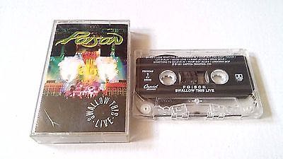 Swallow This Live - Poison (Cassette) music collectible [Barcode 077779804641] - Main Image 2