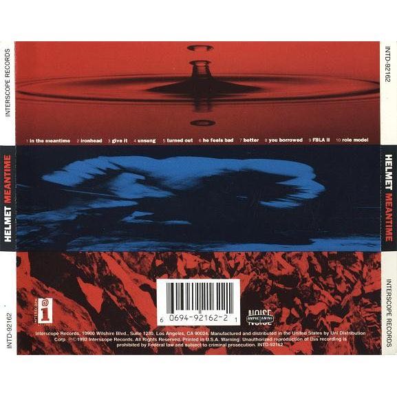 Meantime - Helmet (CD - 35:36) music collectible [Barcode 075679216229] - Main Image 2