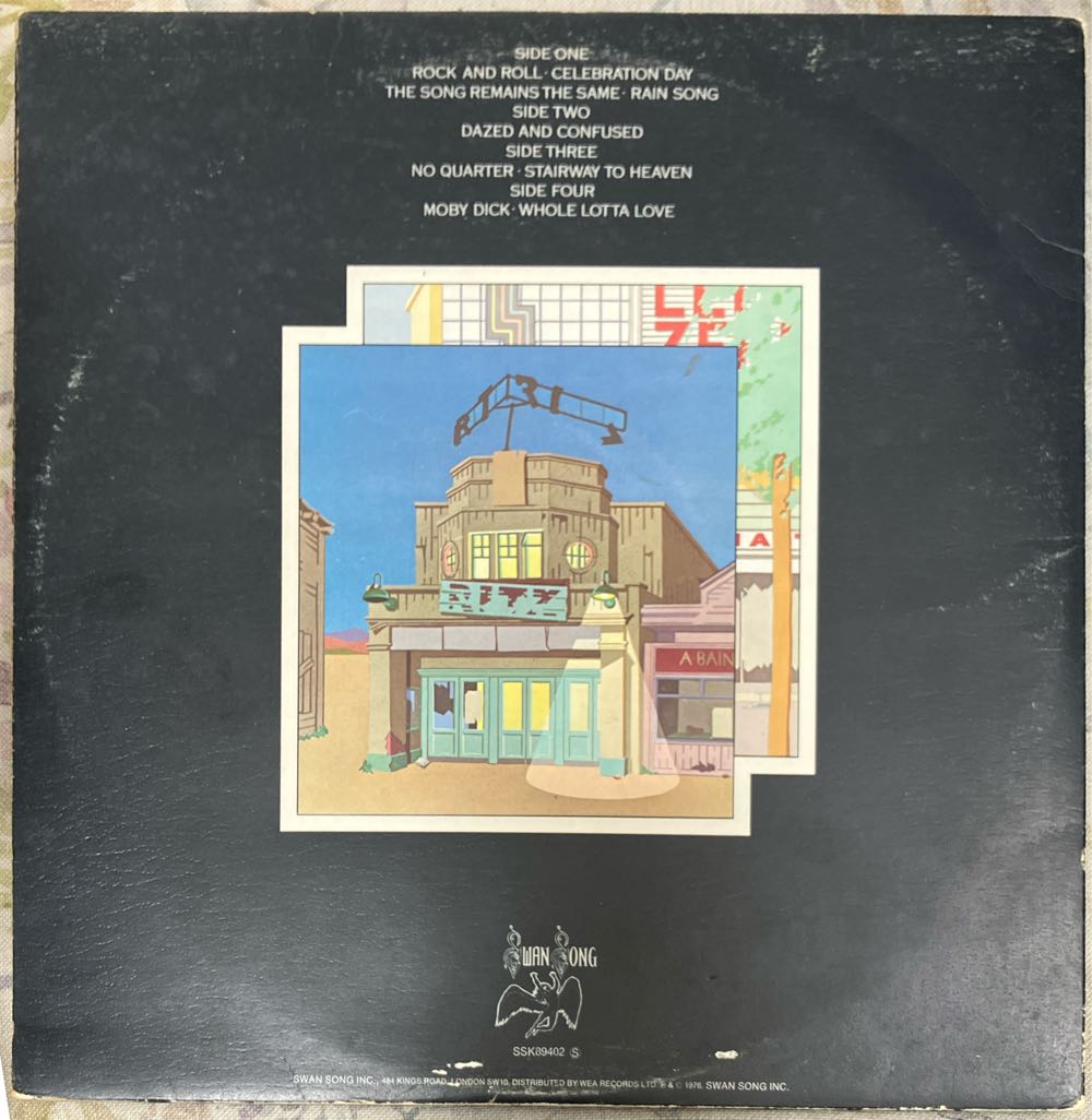 The Song Remains the Same - Led Zeppelin (12”) music collectible - Main Image 2