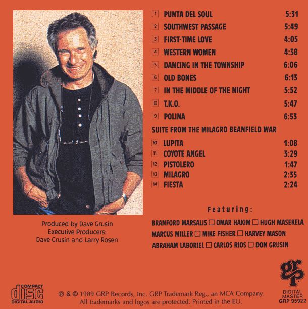 Migration - Dave Grusin (Cassette - 62) music collectible [Barcode 035431106144] - Main Image 2