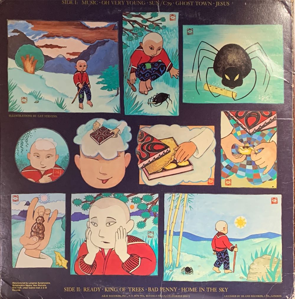 Buddha And The Chocolate Box - Stevens, Cat (12” - 3207) music collectible - Main Image 3