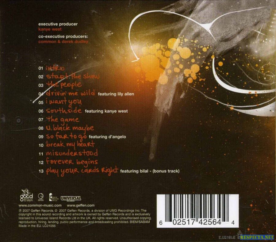 Finding Forever - Common (CD) music collectible [Barcode 602517425644] - Main Image 2