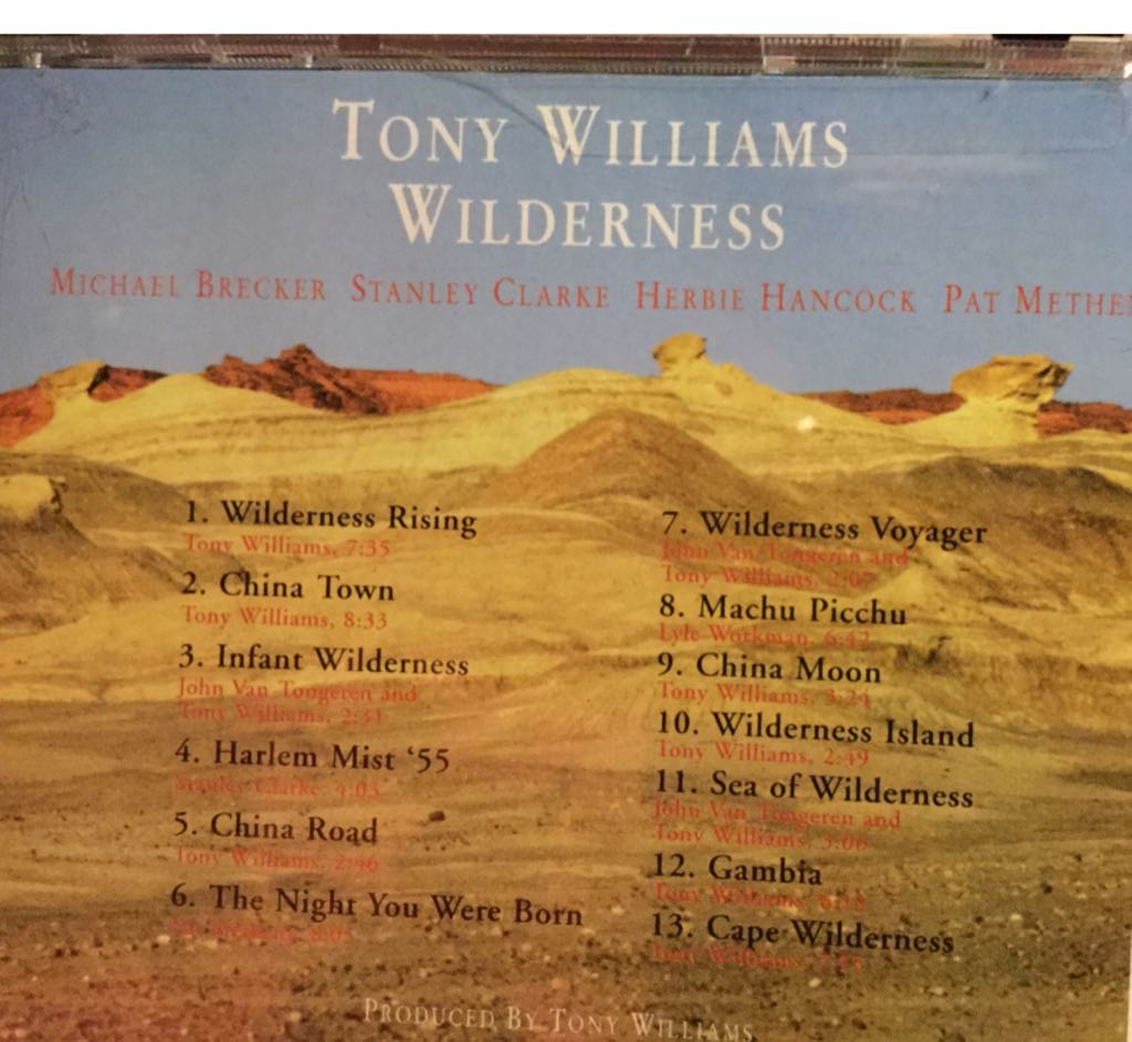 Wilderness - Tony Williams (CD) music collectible [Barcode 724385457128] - Main Image 2