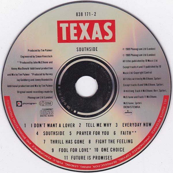 Southside - Texas (CD - 45) music collectible [Barcode 042283817128] - Main Image 4