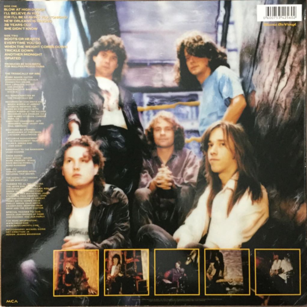 Up To Here - Tragically Hip, The (12”) music collectible [Barcode 600753425602] - Main Image 2