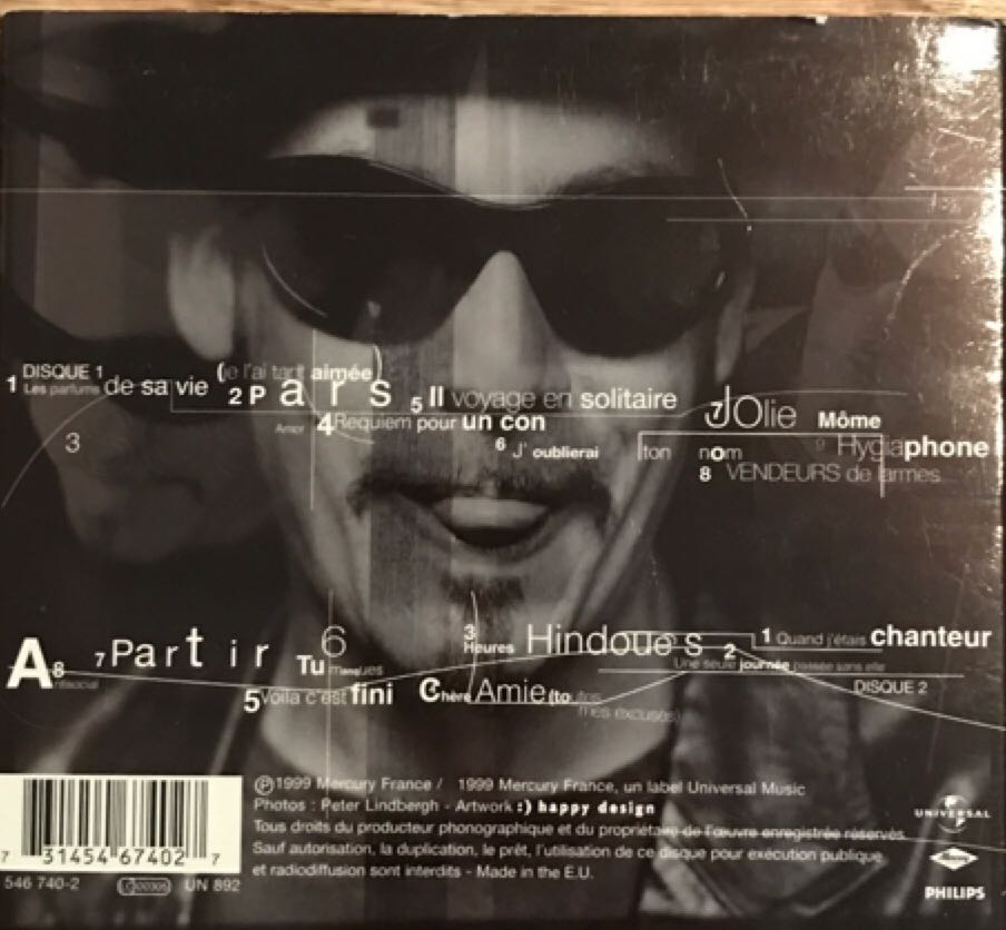 Recreation - Florent Pagny (CD) music collectible [Barcode 731454674027] - Main Image 2