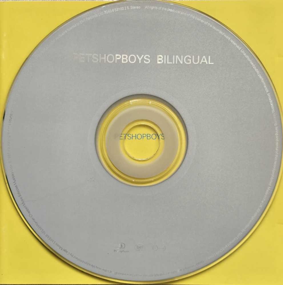 Bilingual - Pet Shop Boys (CD - 54) music collectible [Barcode 724385310225] - Main Image 4