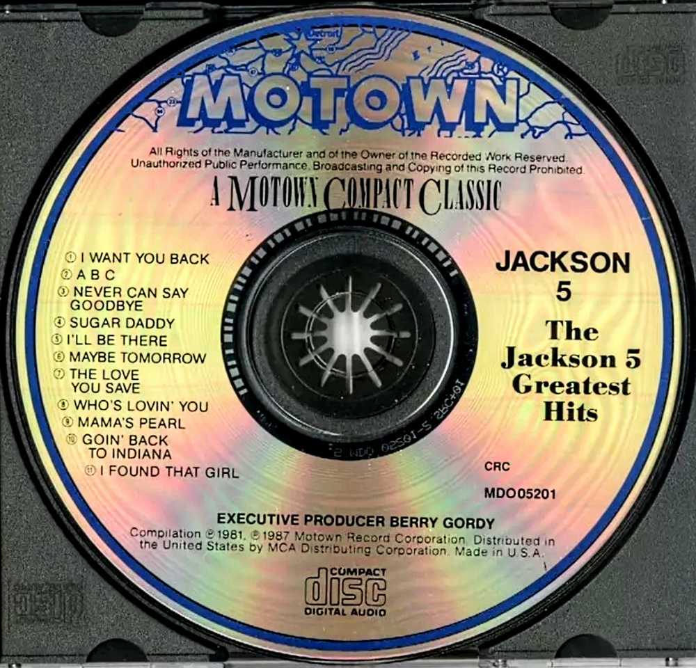 Jackson 5 Greatest Hits - Jackson 5 (12”) music collectible [Barcode 737463520126] - Main Image 4