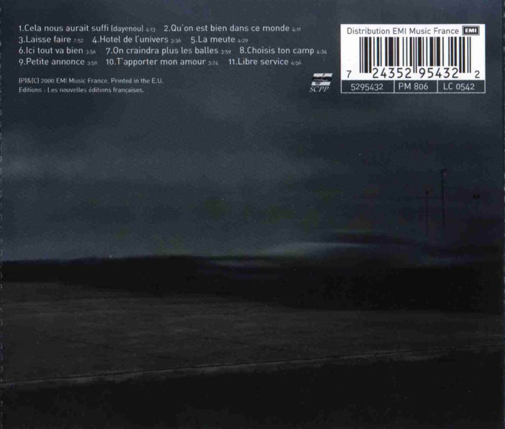 Hotel De Lunivers - Raphael (CD) music collectible [Barcode 724352954322] - Main Image 2