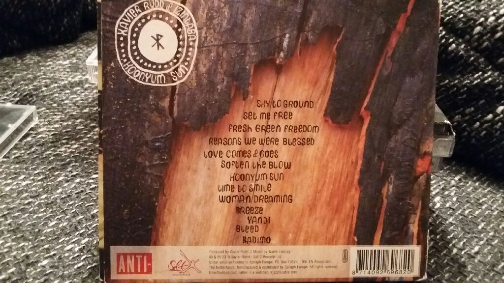 Koonyum Sun - Xavier Rudd (CD) music collectible [Barcode 8714092696820] - Main Image 2