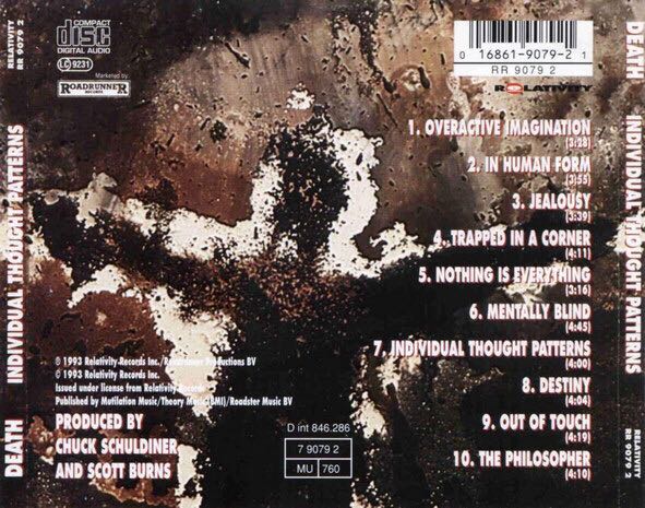 Individual Thought Patterns - Death (CD - 91) music collectible [Barcode 781676717125] - Main Image 2