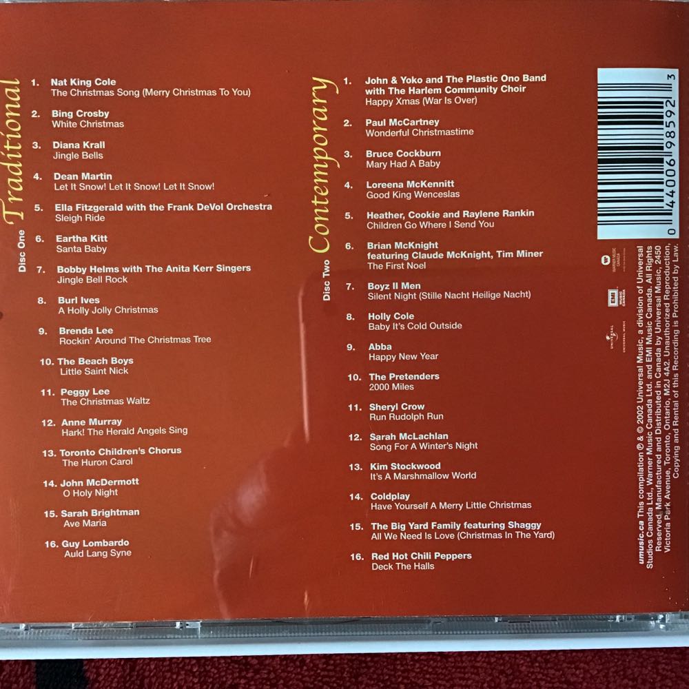 Now! Christmas - Various Artists (CD) music collectible [Barcode 044006985923] - Main Image 2