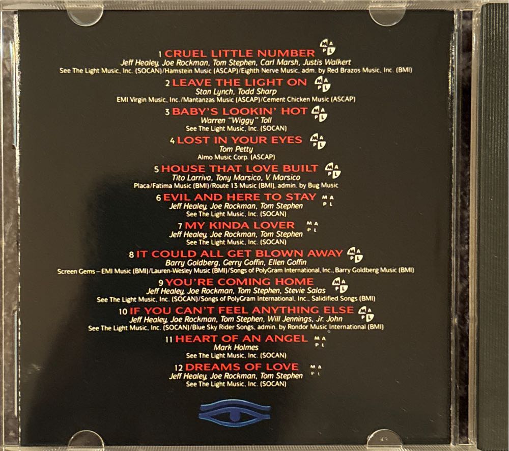 Feel This - Jeff Healey Band (CD - 68) music collectible [Barcode 078221870627] - Main Image 4