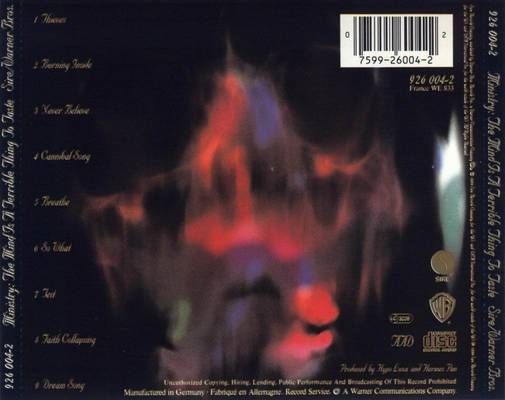 The Mind Is a Terrible Thing to Taste - Ministry music collectible - Main Image 2