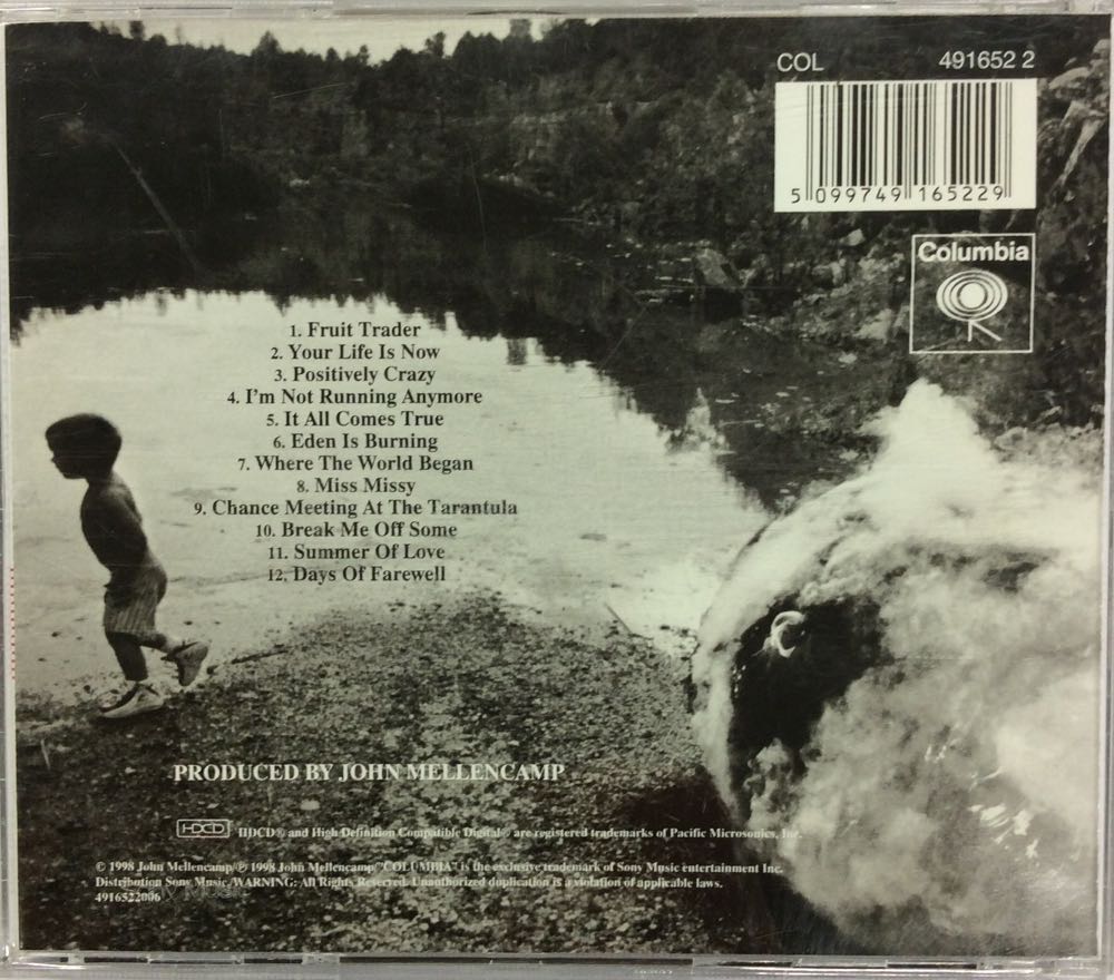 Fruit trader - John Mellencamp (CD - 46) music collectible [Barcode 5099749165229] - Main Image 3