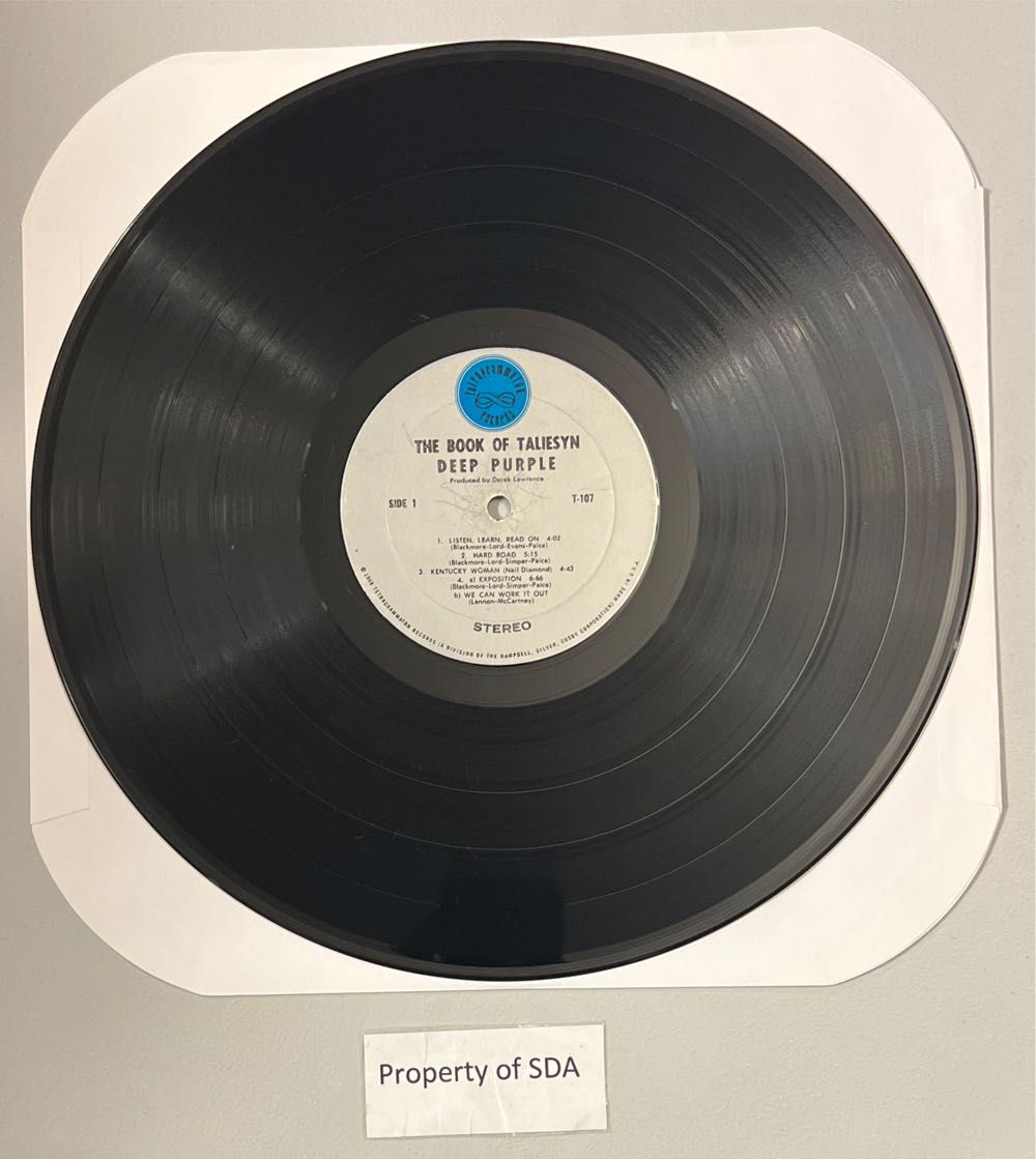 The Book of Taliesyn - Deep Purple (12” - 4357) music collectible [Barcode 016726602220] - Main Image 3