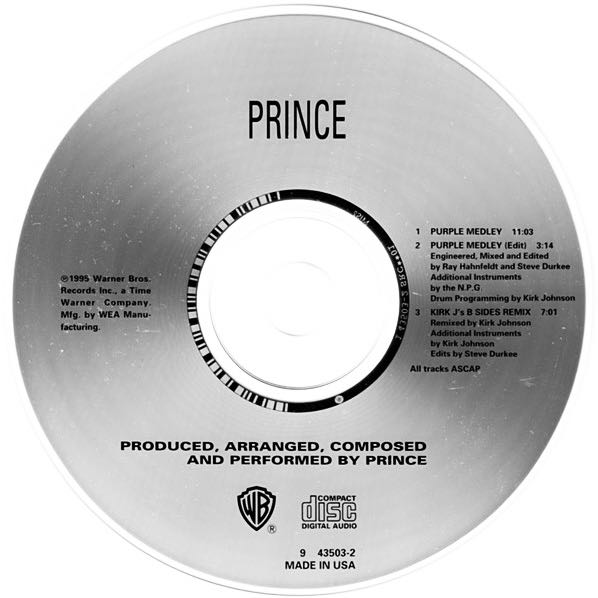 Purple medley - Prince (CD) music collectible [Barcode 093624350323] - Main Image 4