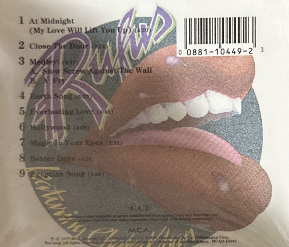 Ask Rufus - Rufus (CD) music collectible [Barcode 008811044923] - Main Image 2
