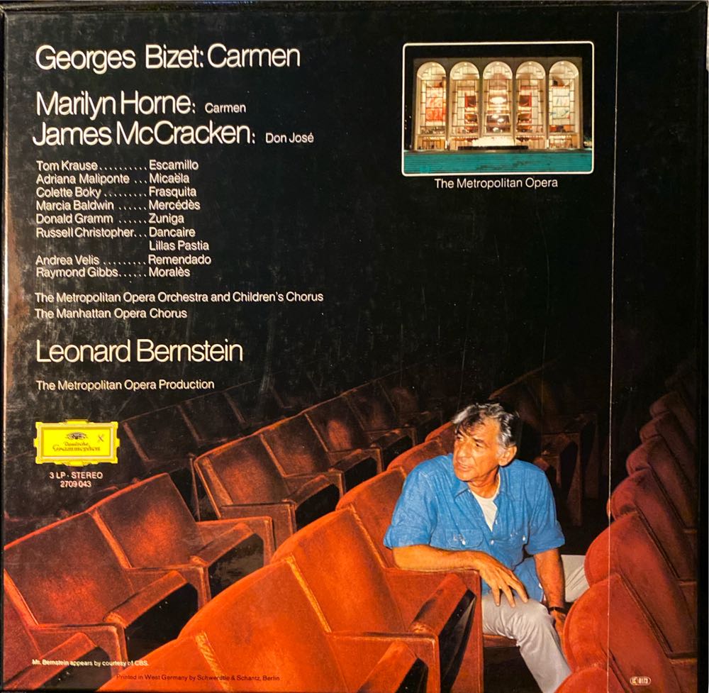 Carmen - Bizet (CD) music collectible [Barcode 028941008824] - Main Image 2