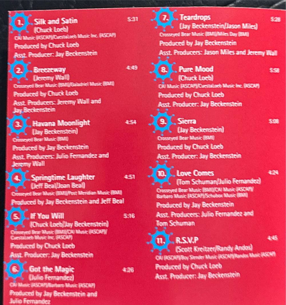 Got The Magic - Spyro Gyra (CD - 56) music collectible [Barcode 019341143925] - Main Image 3