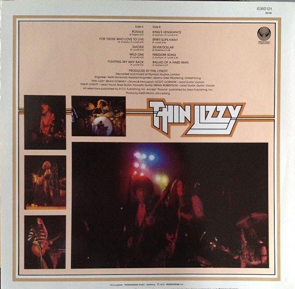 Fighting - Thin Lizzy (12”) music collectible - Main Image 4