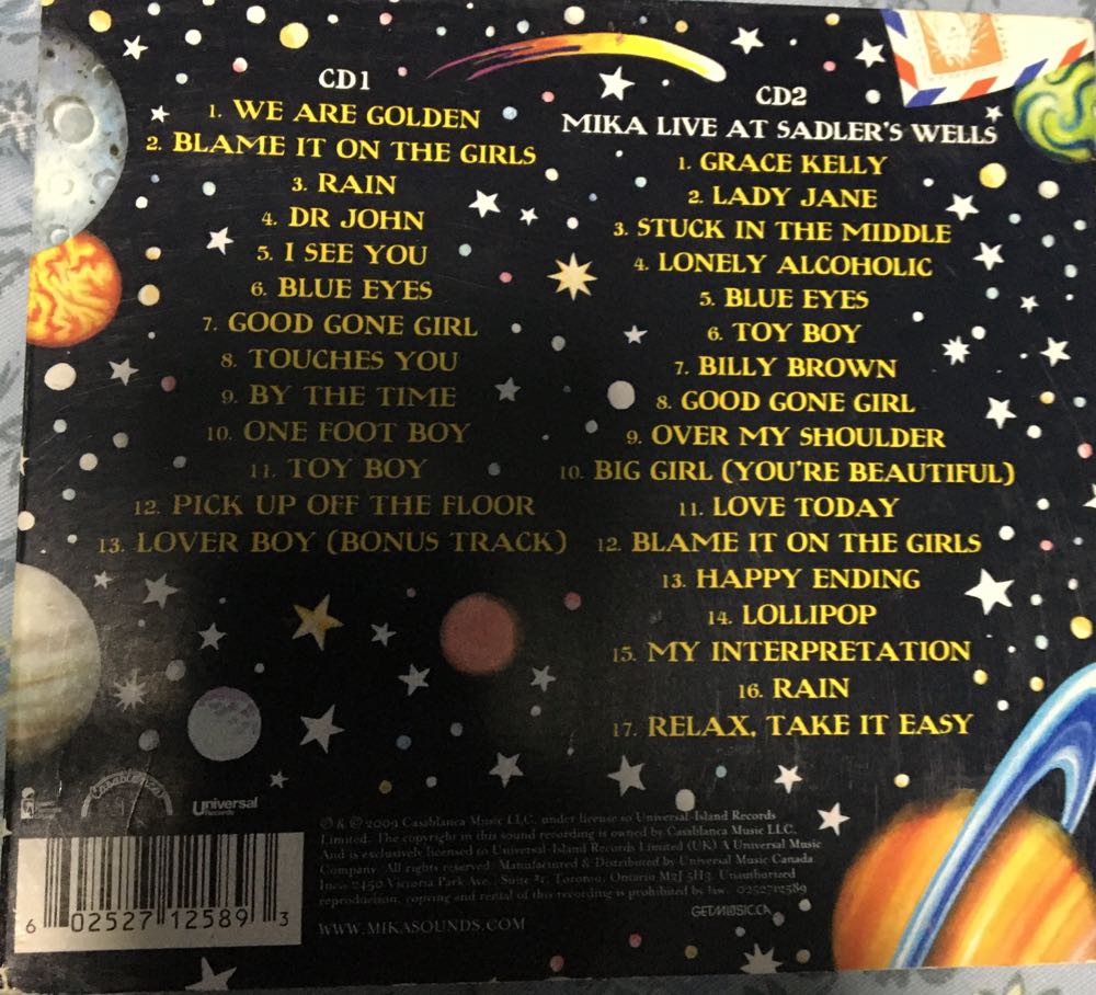 Boy Who Knew Too Much, The - Mika (CD) music collectible [Barcode 602527125893] - Main Image 2