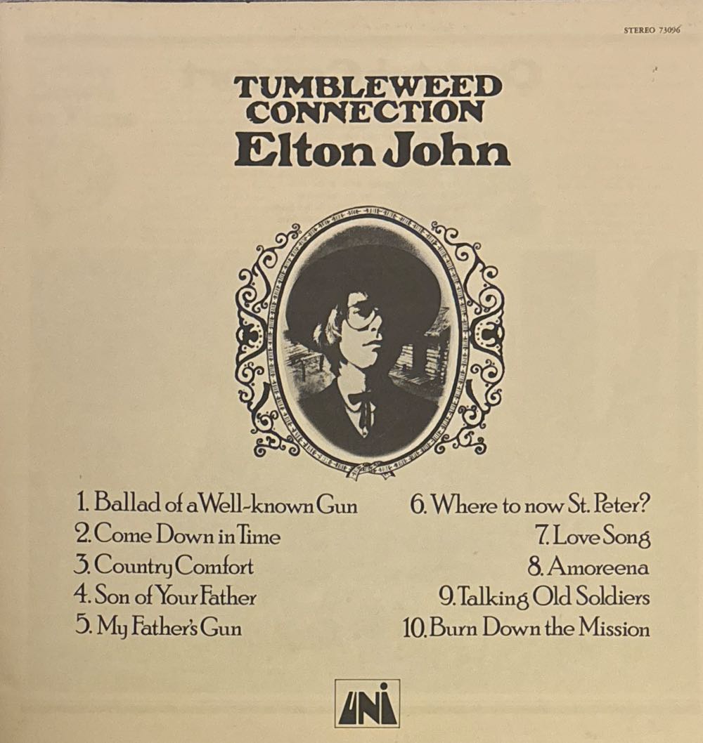 Tumbleweed Connection - John, Elton (12”) music collectible - Main Image 2