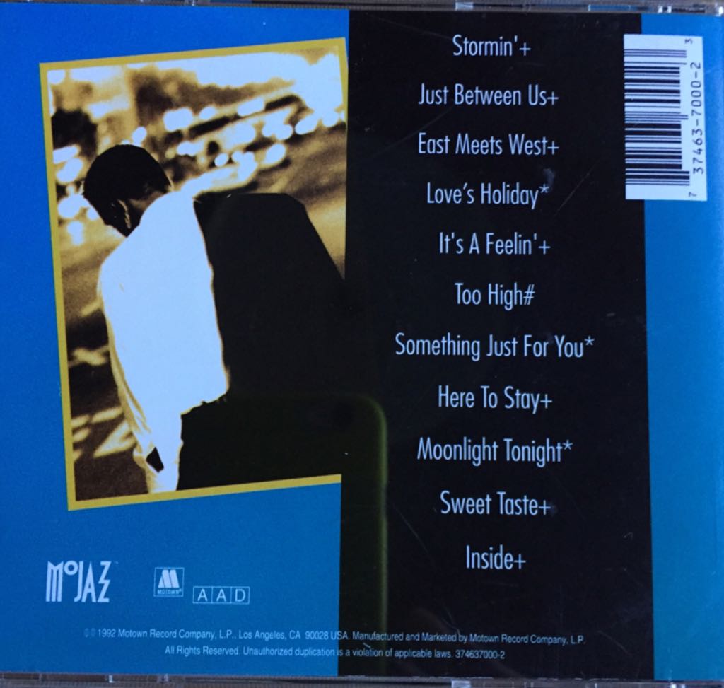 Just Between Us - Brown, Norman (CD) music collectible [Barcode 737463700023] - Main Image 2