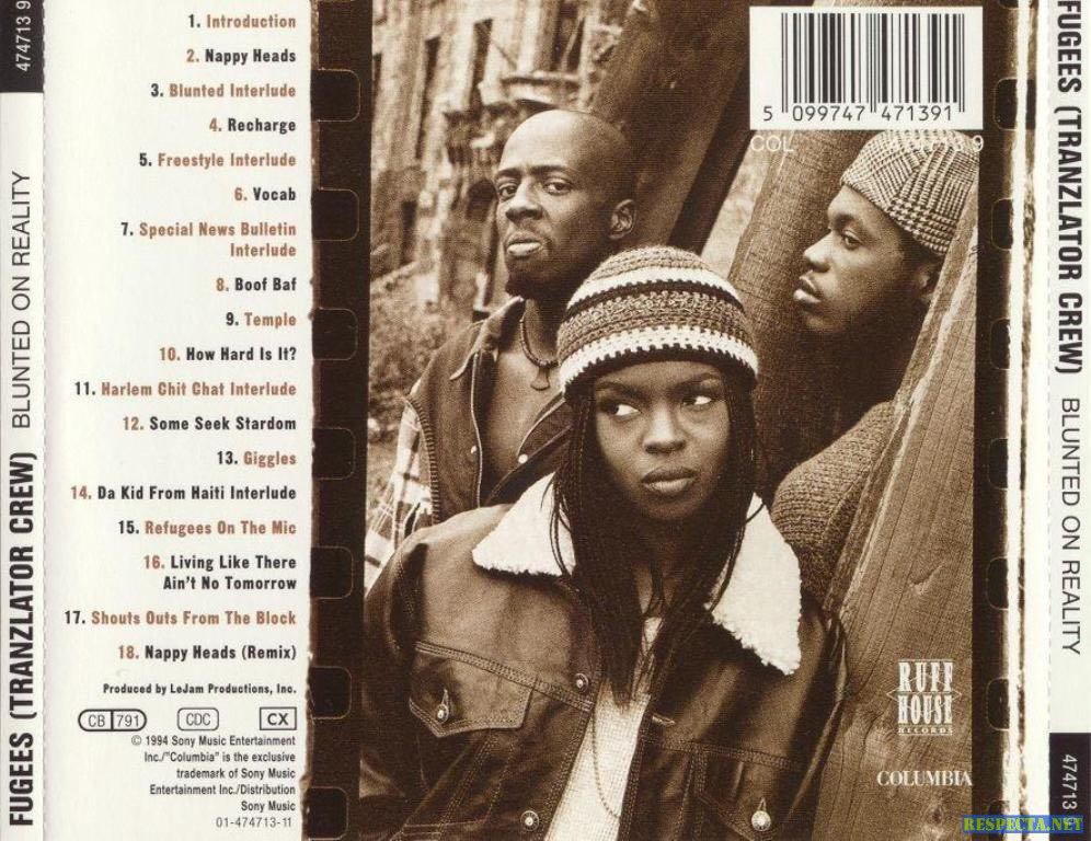 Blunted On Reality - Fugees (CD) music collectible - Main Image 2