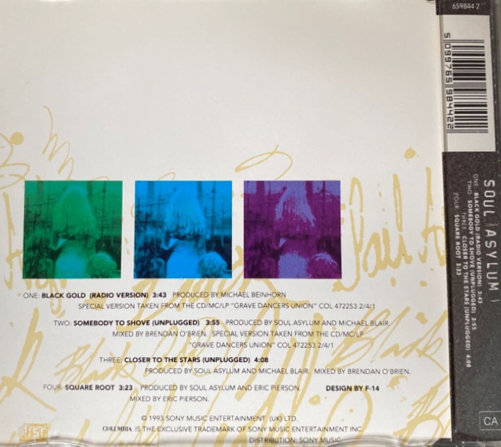 BLACK GOLD - Soul Asylum (CD) music collectible [Barcode 5099765984422] - Main Image 2