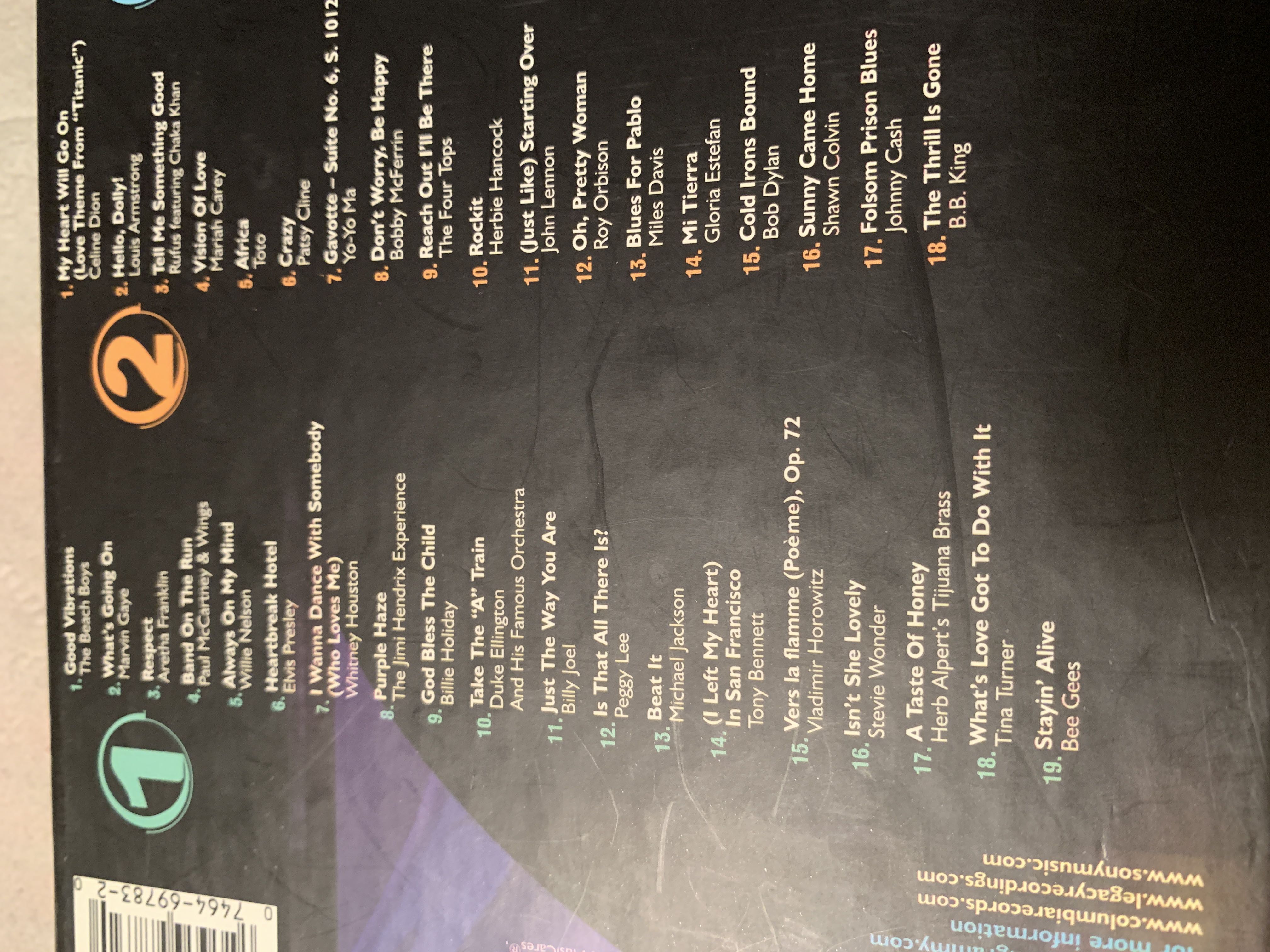 Ultimate Grammy Box, The - Various Artists (CD) music collectible [Barcode 074646978320] - Main Image 2